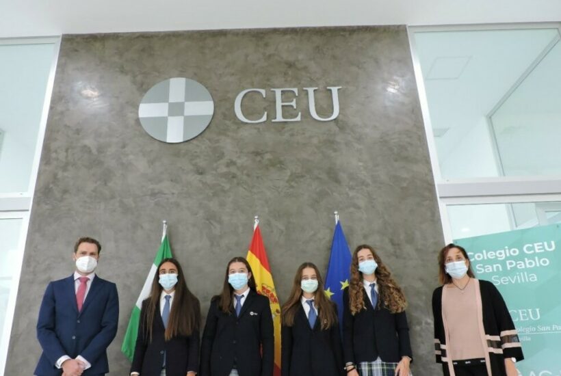 voleibol 1024x768 1 &bull; Cuatro alumnas del Colegio CEU San Pablo Sevilla, preseleccionadas para la Selección Sevillana de Voleibol